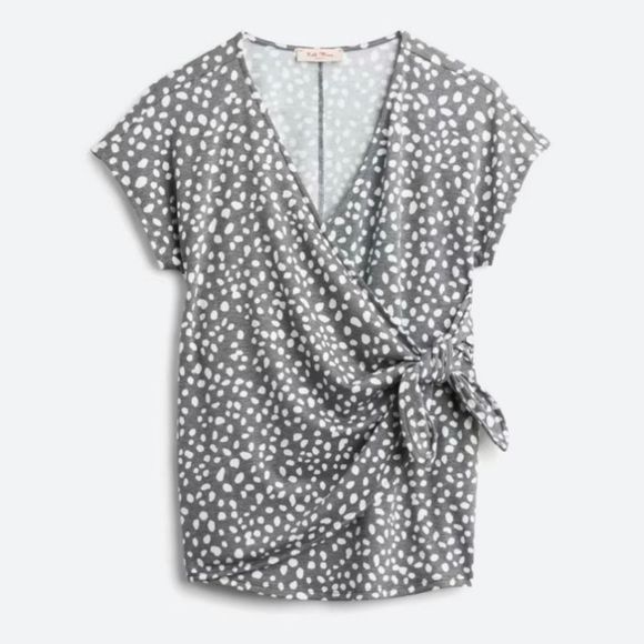 full moon Tops - Full Moon Stitch fix maternity tie front knit top